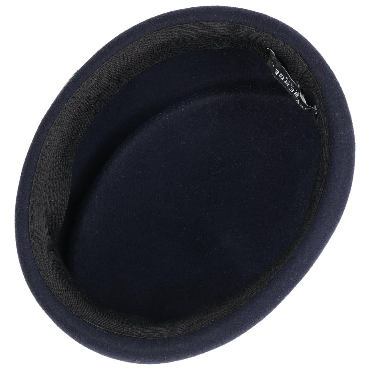 Seeberger Chapeau en Feutre de Laine Pillbox Femme - Automne Ete Printemps Hiver Printemps-ete