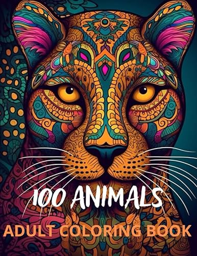 Amazing Wild Animals: Adult Coloring Book, Stress Relieving Mandala Animal Designs: Top 50 mandala animals to color in, want more? There's volume two...