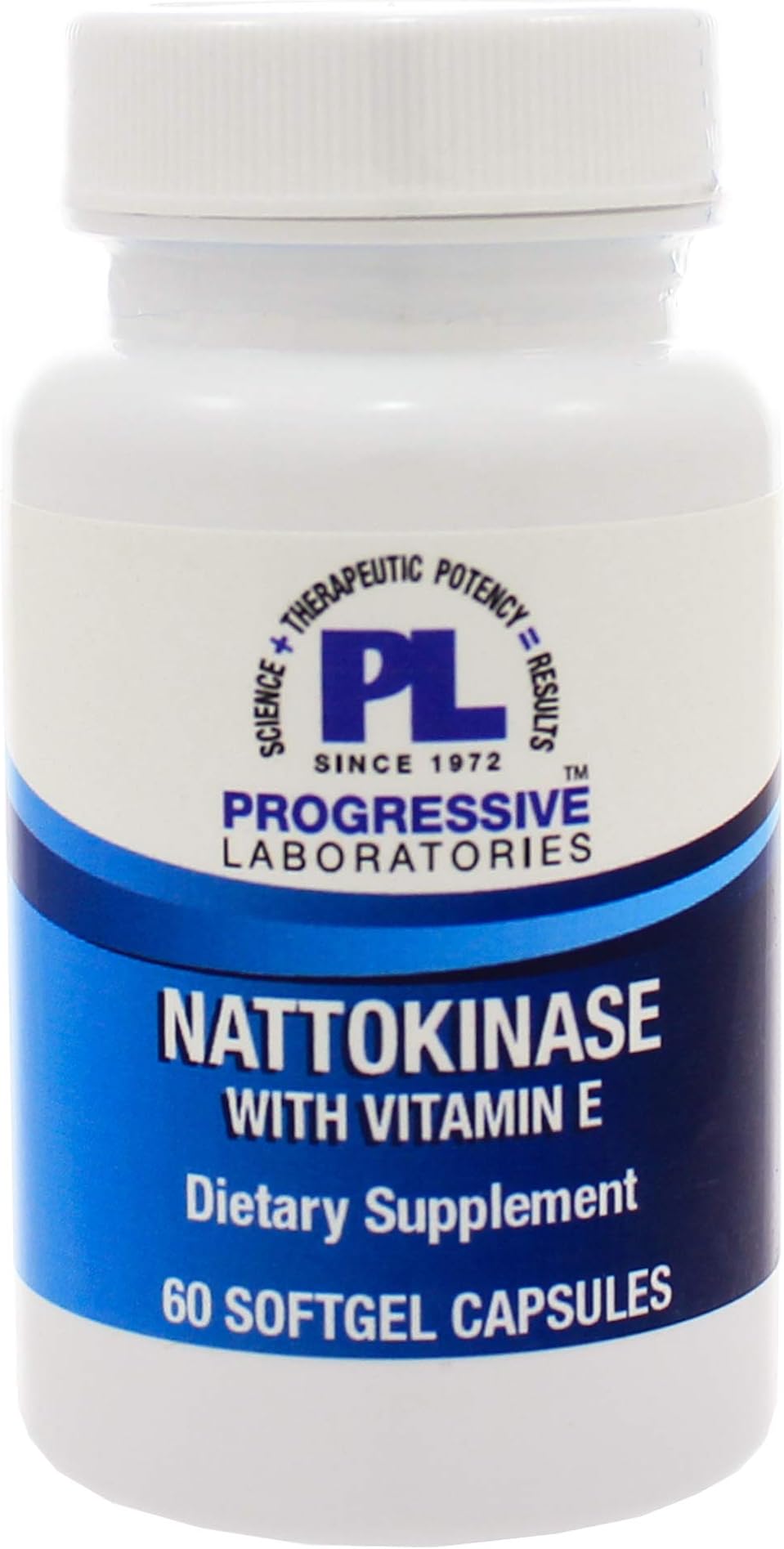 Progressive Laboratories Nattokinase Plus Supplement, 60 Count