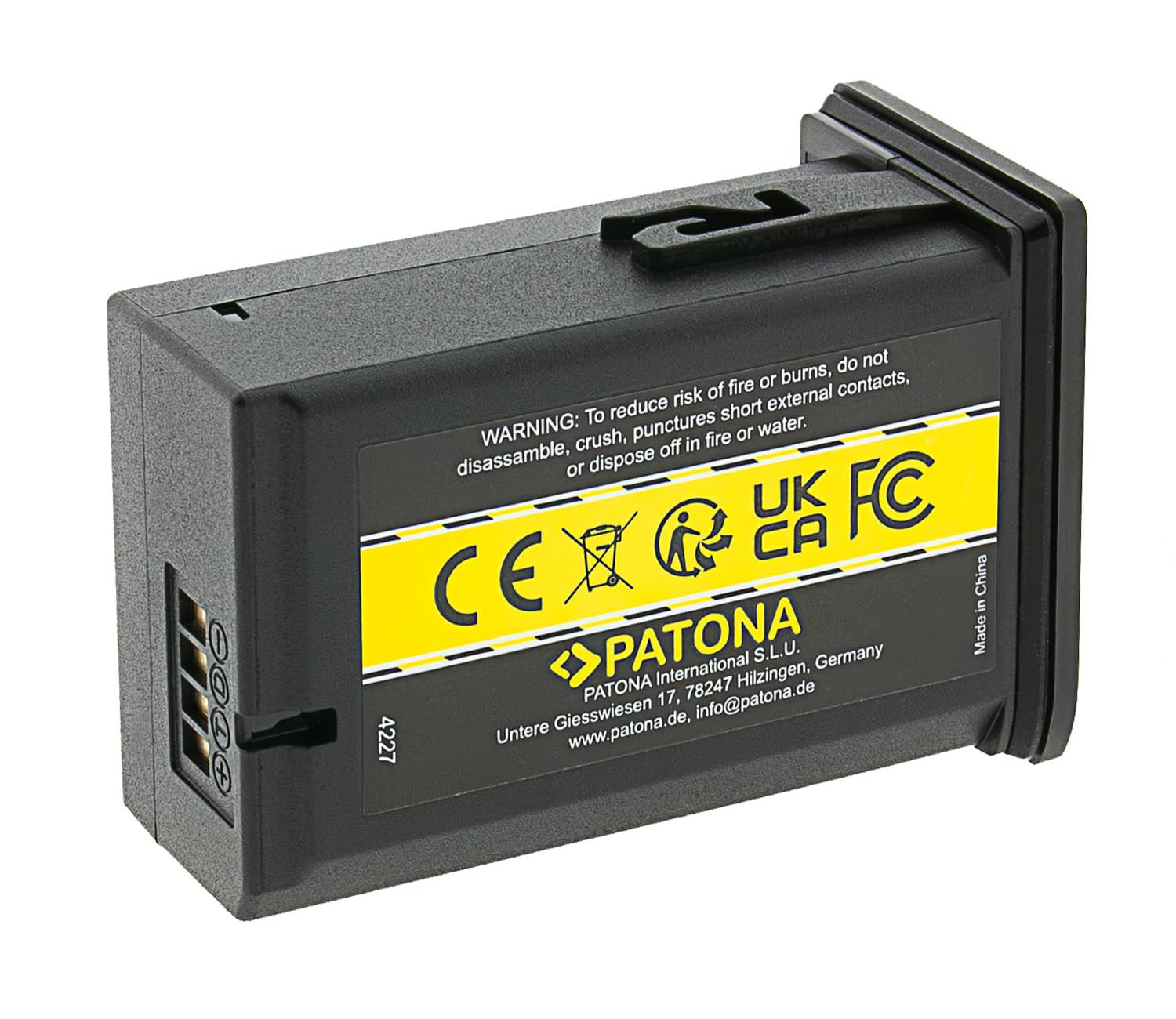 PATONA Batteria per Leica 24029 BP-SCL7, 1800mAh 13.3Wh 7.4V Li-Ion | Batteria per M11, M11P, M11M, 100% identica all'originale, con protezione da sovraccarica e cortocircuito