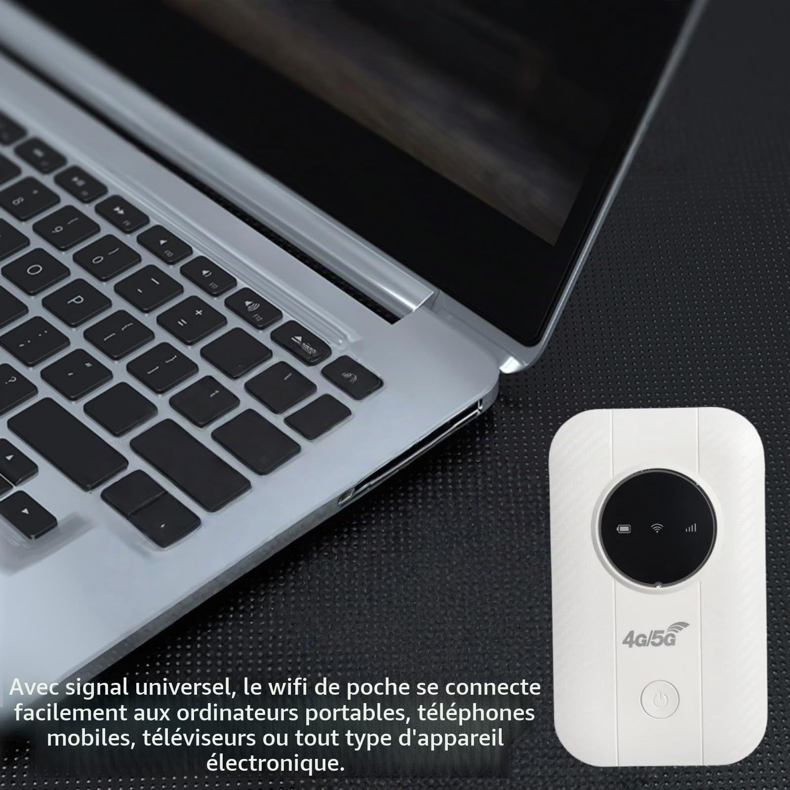 Routeur WiFi portable de voyage sans fil mobile haut débit point d'accès temporaire