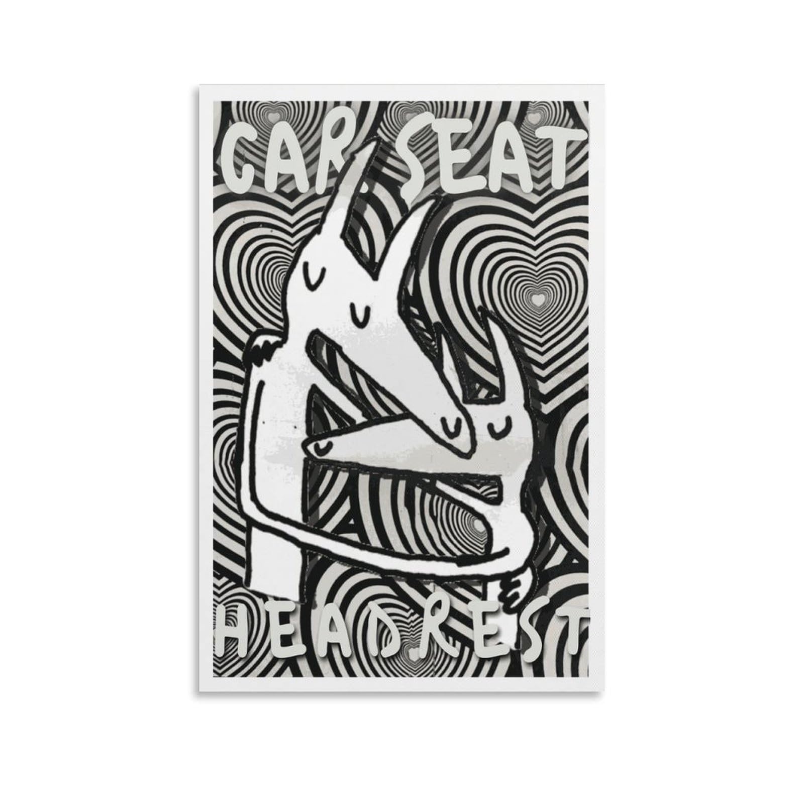 Amazon.com: Car Seat Headrest Album Cover Canvas Poster Print