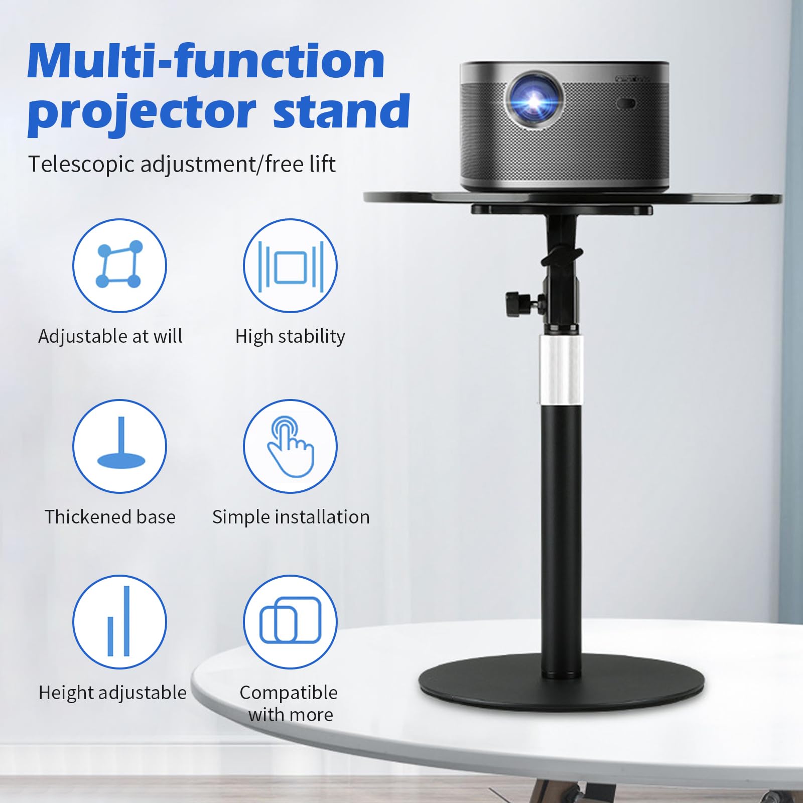 Epson ELPFS01 – Verstelbare vloerstandaard voor Lifestudio Flex