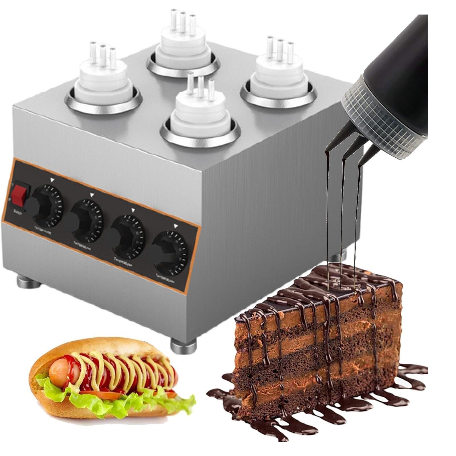 Réchauffeur de sauce électrique pour vos soirées nachos et frites