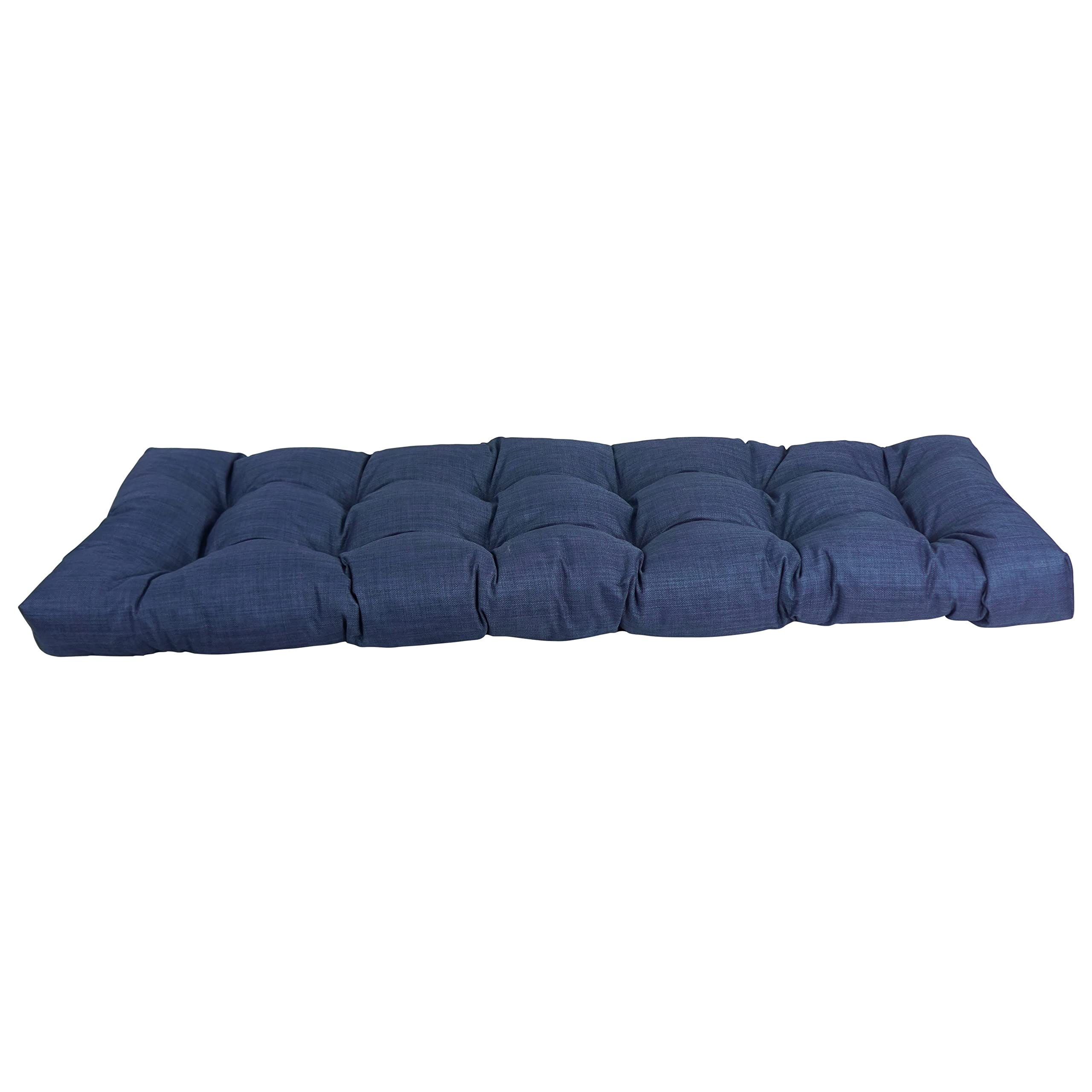 Blazing Needles Indoor/Outdoor Tufted Bench Cushion, 60