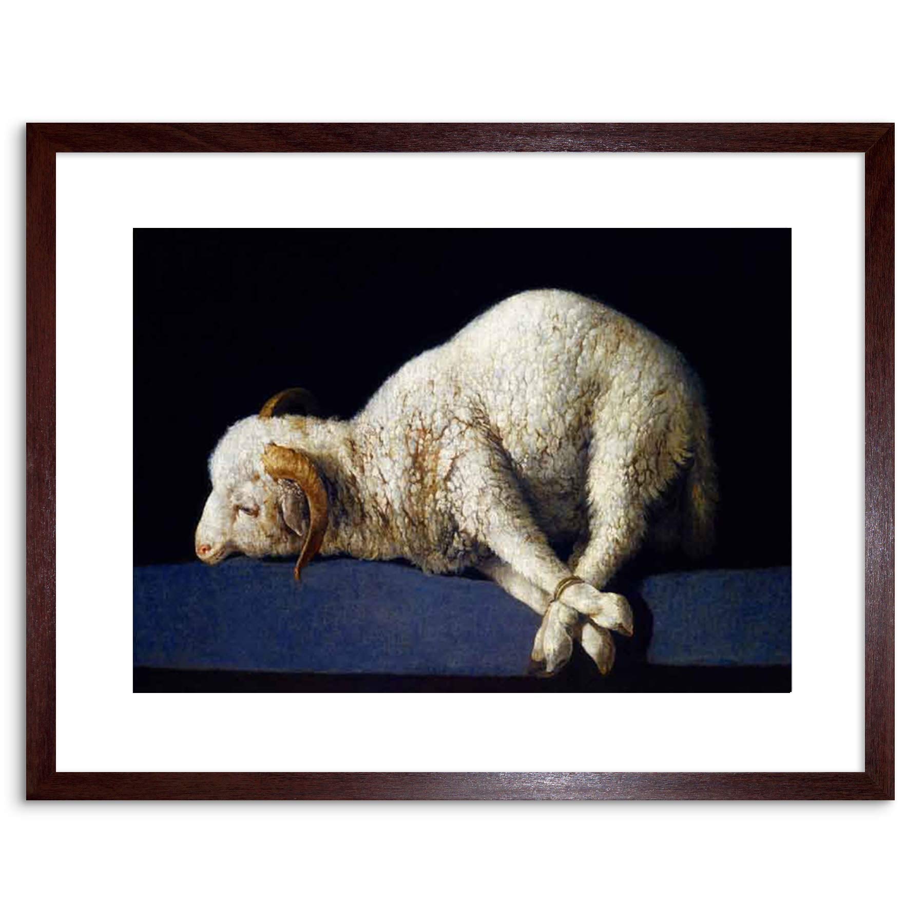 Amazon.com: PAINTING STILL LIFE STUDY ANIMAL ZURBARAN LAMB GOD