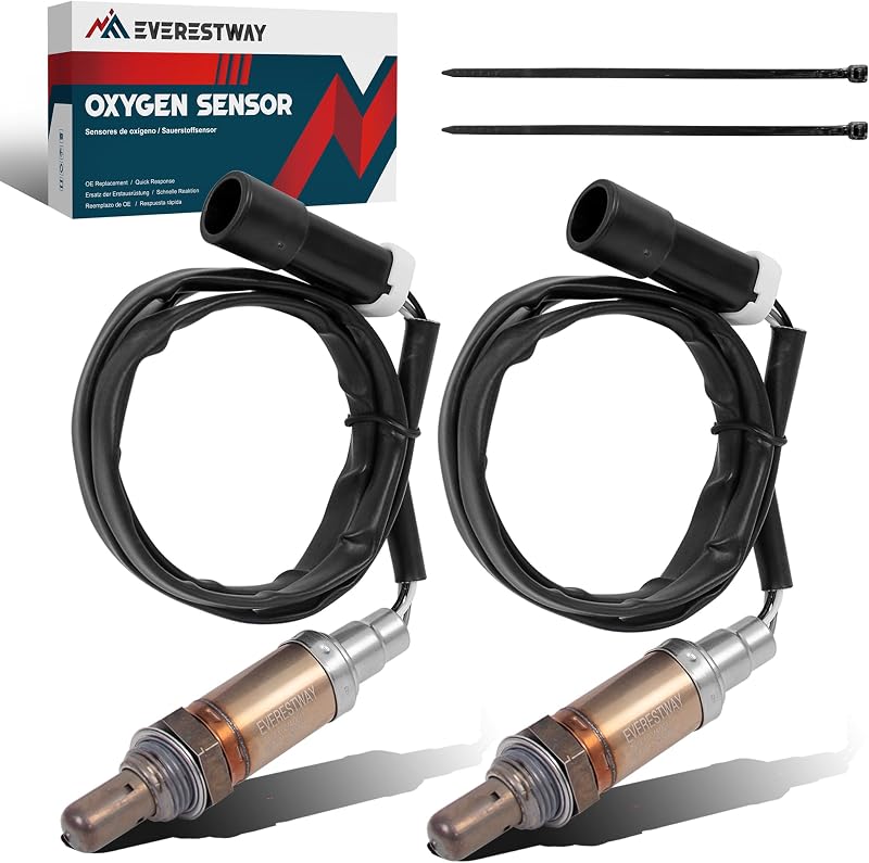 Sensor de oxigênio aquecido EVERESTWAY 15716 15717 para Ford, Mazda e outros veículos – 2 unidades