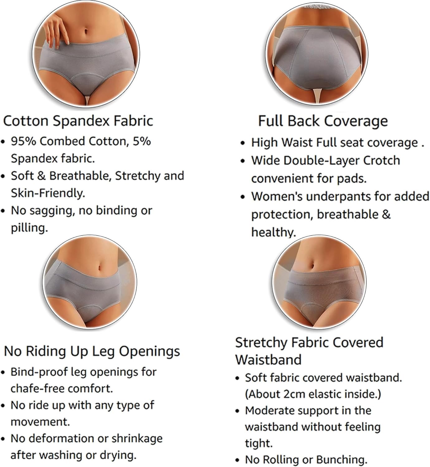 Leak-Proof,Everdries Panties For Women Over 60,Everdries,Leakproof Underwear, Leak Proof Underwear For Women - Image 7