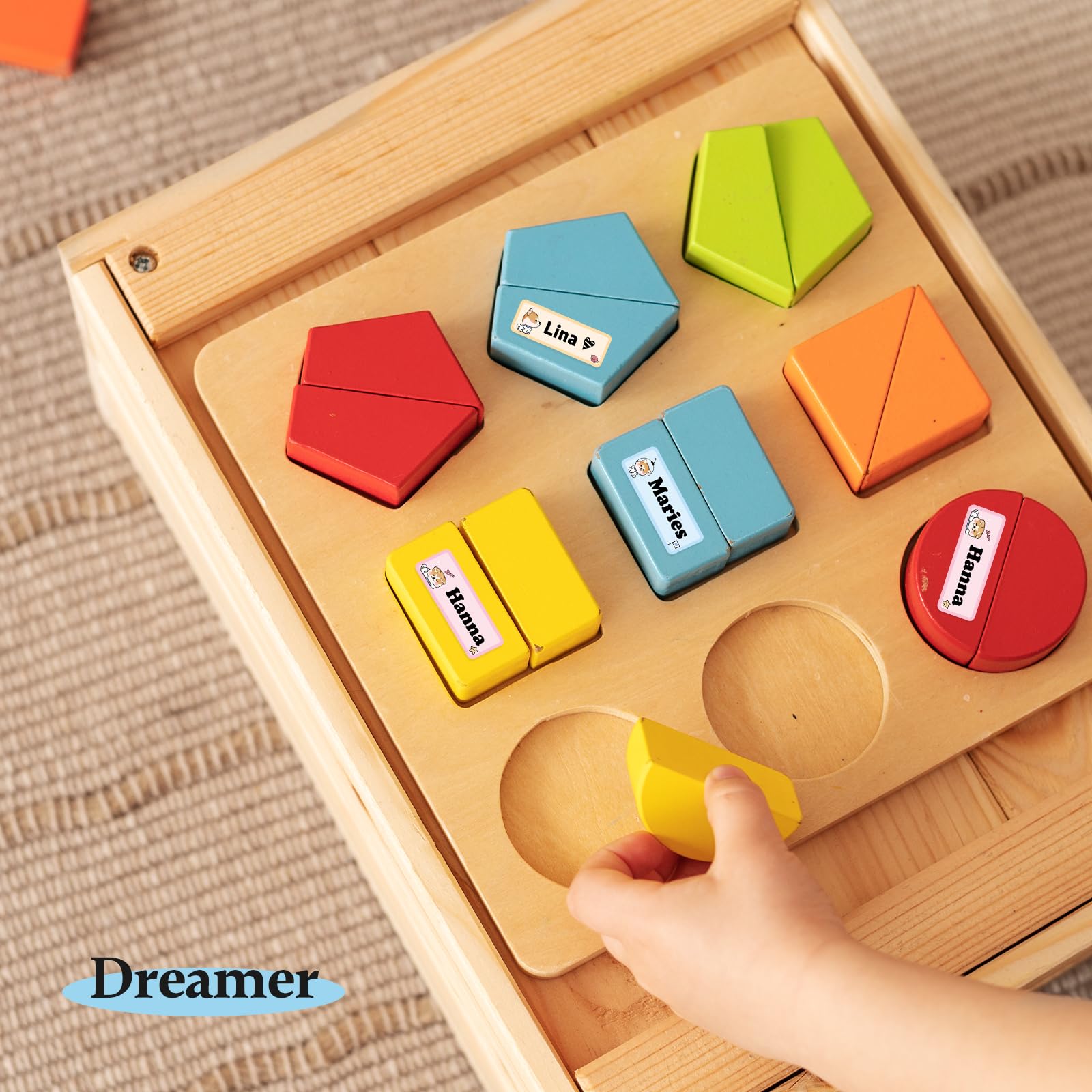 Lot De 3 Rouleaux D'étiquettes Autocollantes Niimbot 12x40 Mm - Papier Thermique, Compatible D110, D11, D101