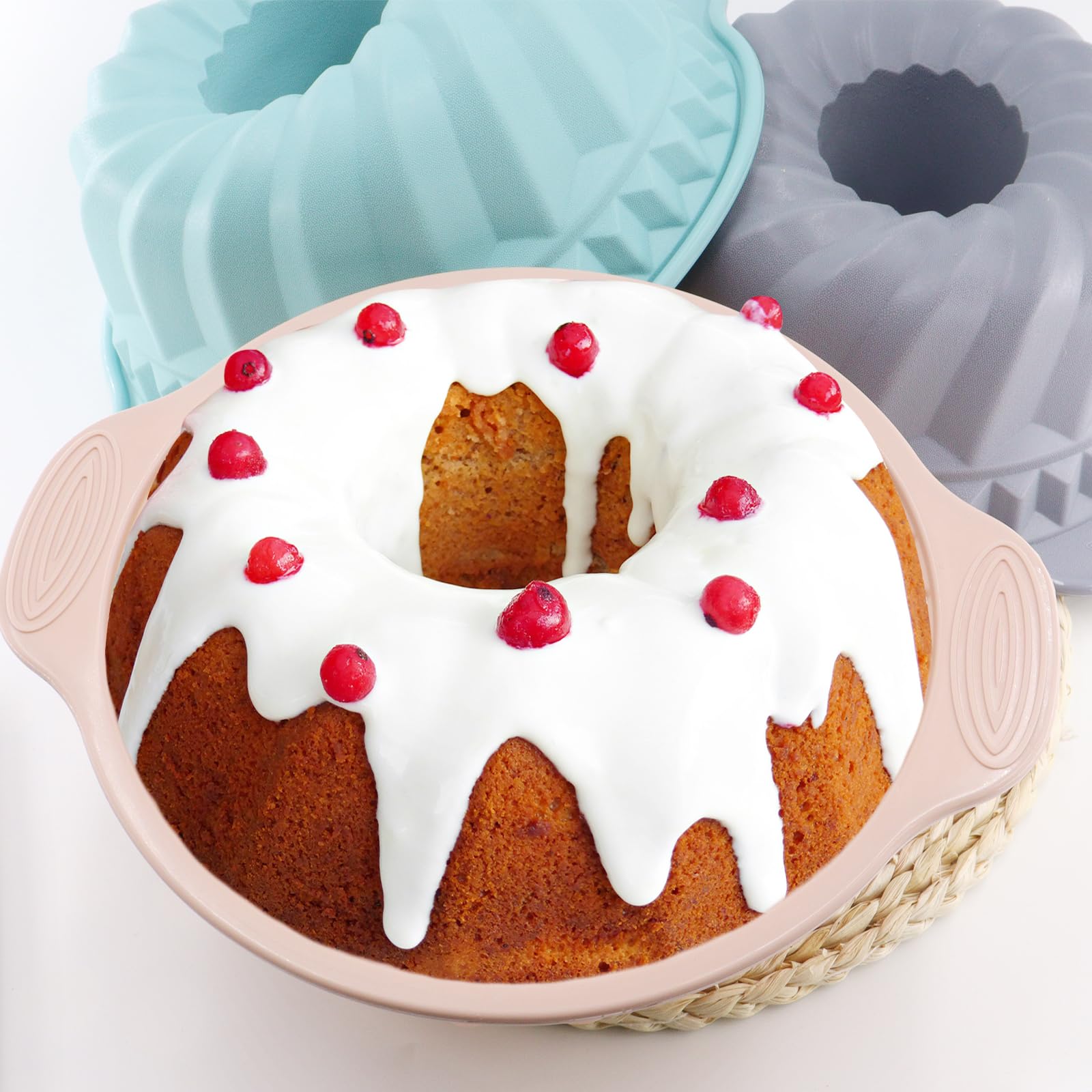 Moule à Kouglof D'Alsace - Moule à Pâtisserie En Silicone Moule Kouglof