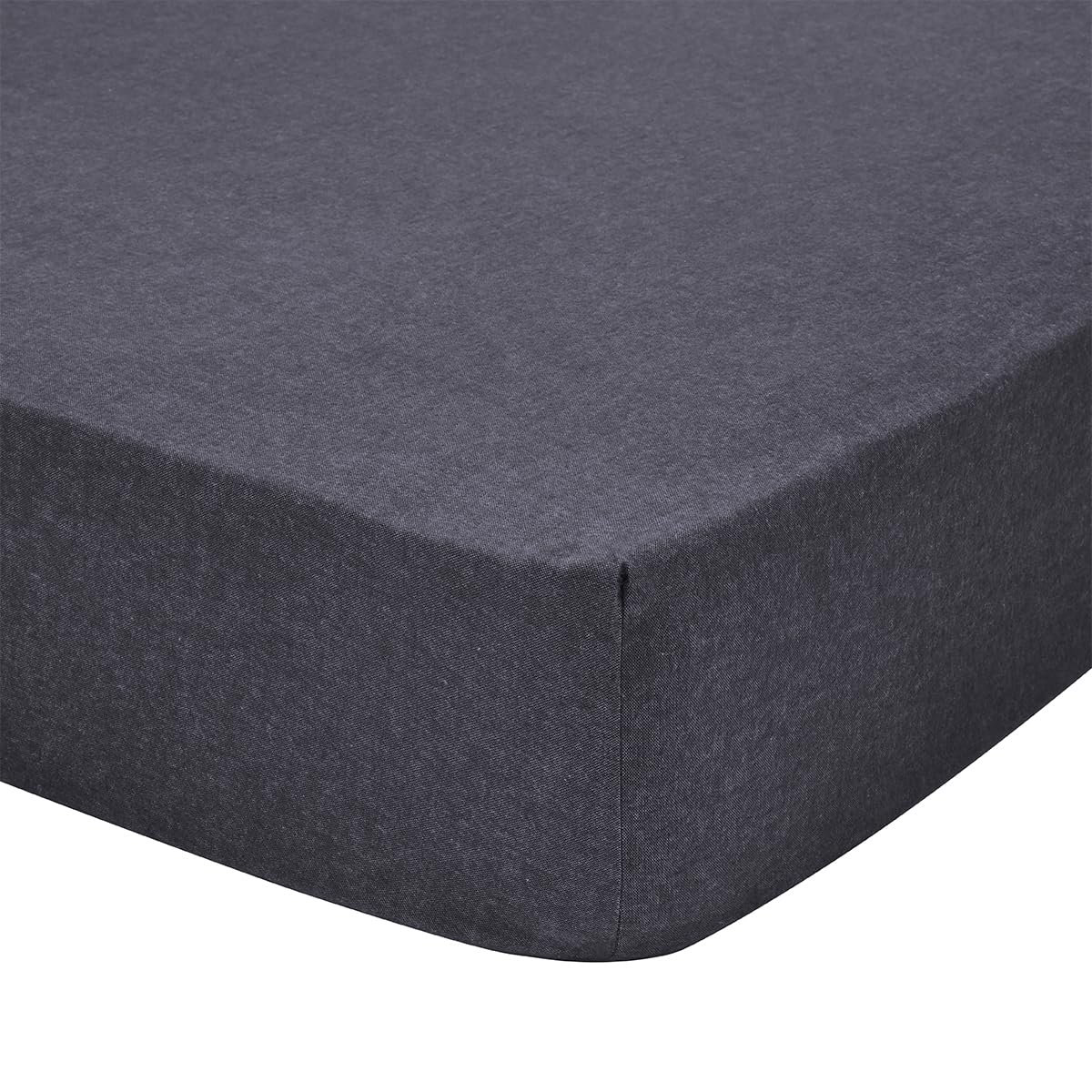 Fitted Sheet, Frisson Charcoal, 140 x 200 cm, 30 cm Essix