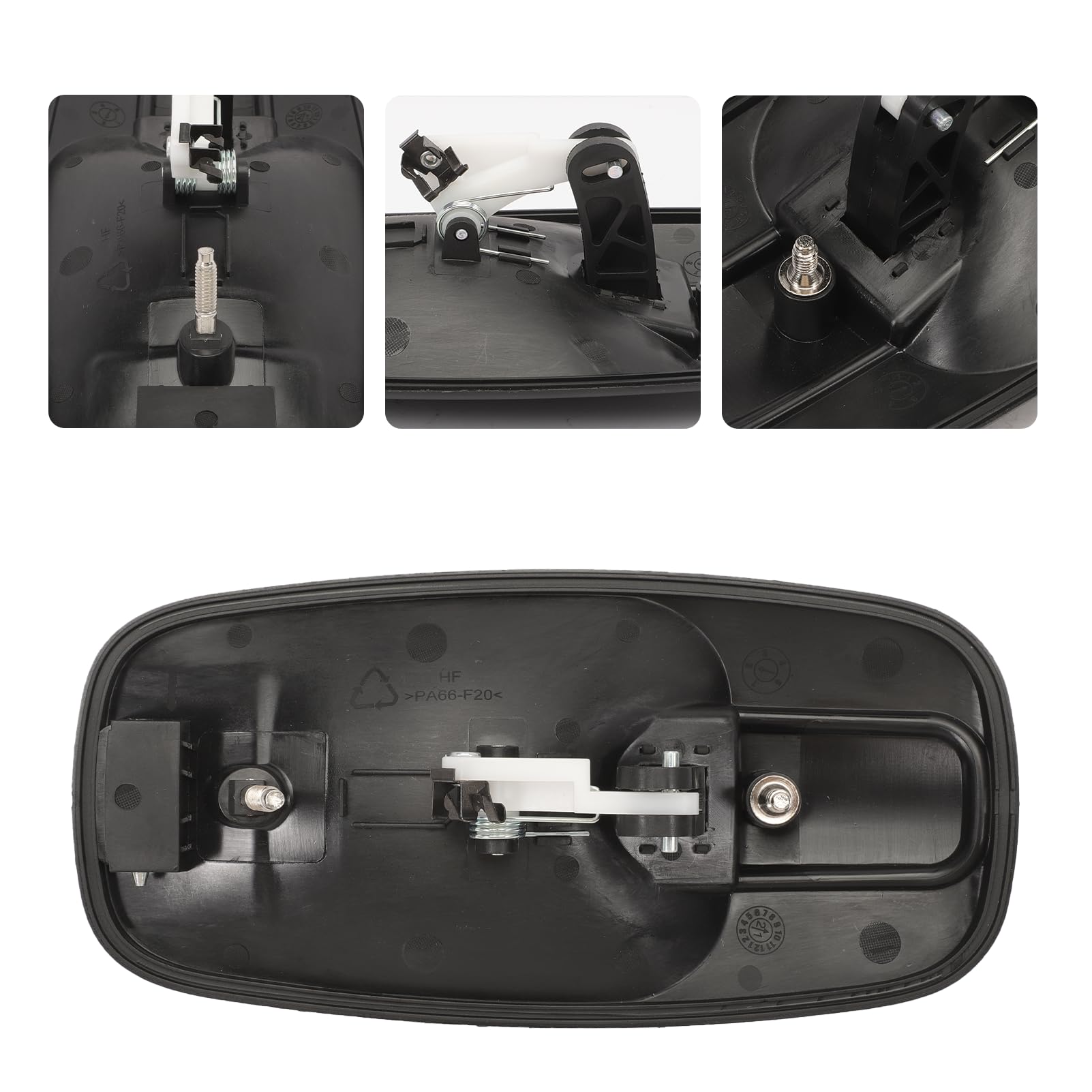 Maniglia per portellone posteriore compatibile con Vauxhall Vivaro Trafic Niss-an Primastar 2001-2014,093851815 8200283010 9061000QAE 4412231 93851815