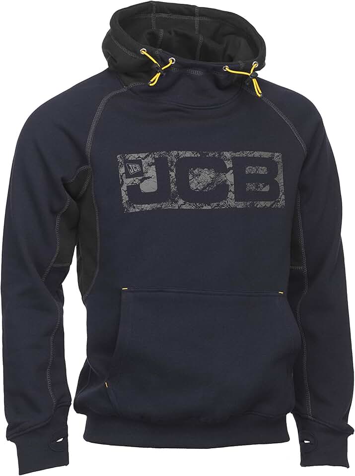 JCB - Vêtement De Travail – Bonnet Pour Homme – Bonnet De Travail – Noir/ Gris, Taille Unique