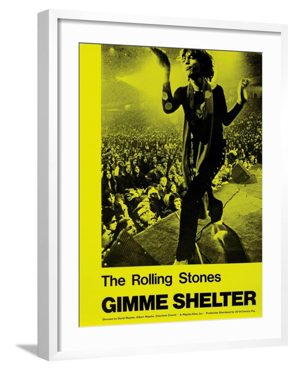 Amazon.com: ART.COM Wall Art Print Gimme Shelter, Mick Jagger