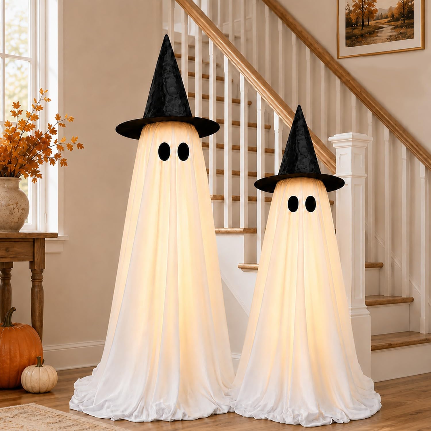 Elantris Halloween Ghost Decorations--2 Pack