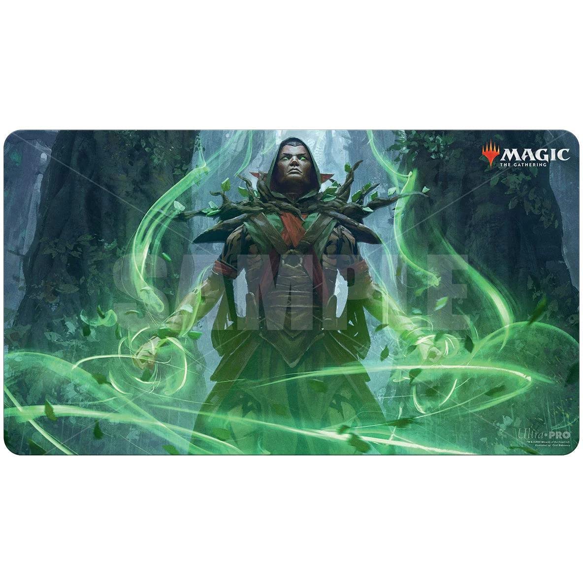 Ultra Pro Core Set 2021 60x34cm, Llanowar Visonary Playmat Spielmatte für TCGs, Sammelkartenspiele