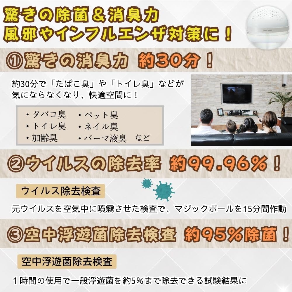 Amazon.co.jp: アンティバック マジックボール ホワイト MB-18