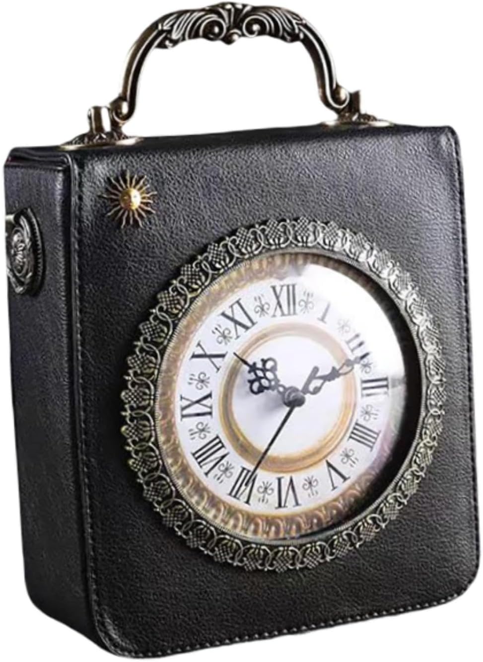 [LOL-FUN] 女性用レザーショルダーバッグ ポータブルクロスボディバッグ 出張 ショッピング用