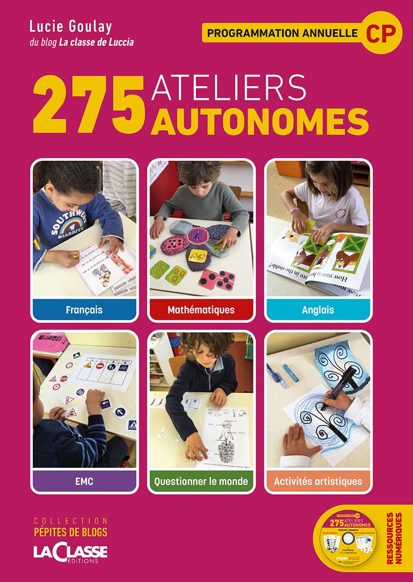 275 ATELIERS AUTONOMES CP (Livre + Ressources Numérique)