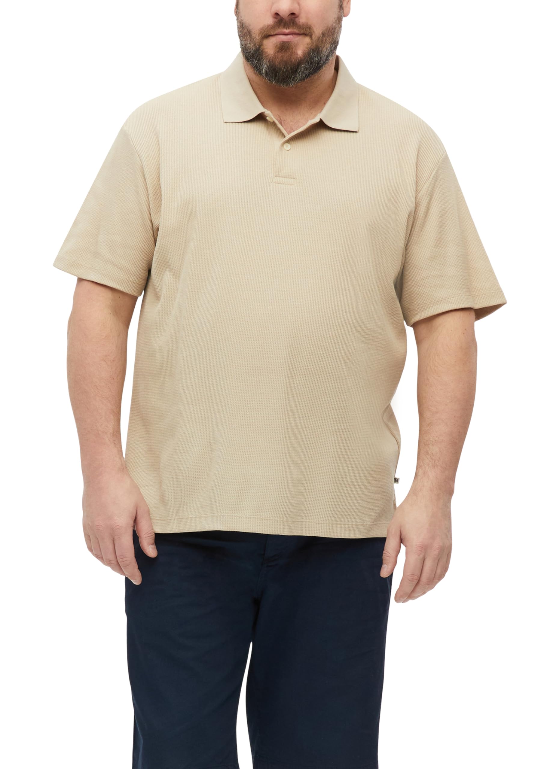s.Oliver Men's 2181086 Polo Shirt (Pack of 1), Brown, XXL