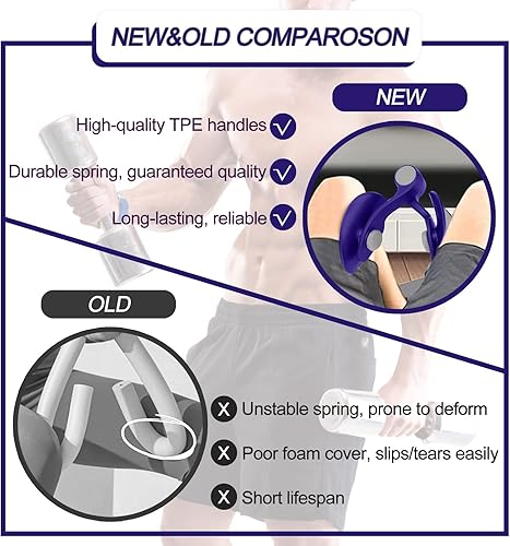 Miniatura 3 de HGAUCAI Thigh Master - Equipo de ejercicio para entrenamiento de cadera, entrenador de suelo pélvico, entrenador de Kegel para rehabilitación