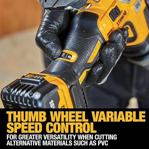 DEWALT Seghetto alternativo 18V Motore BRUSHLESS, DCS335NT-XJ - 5