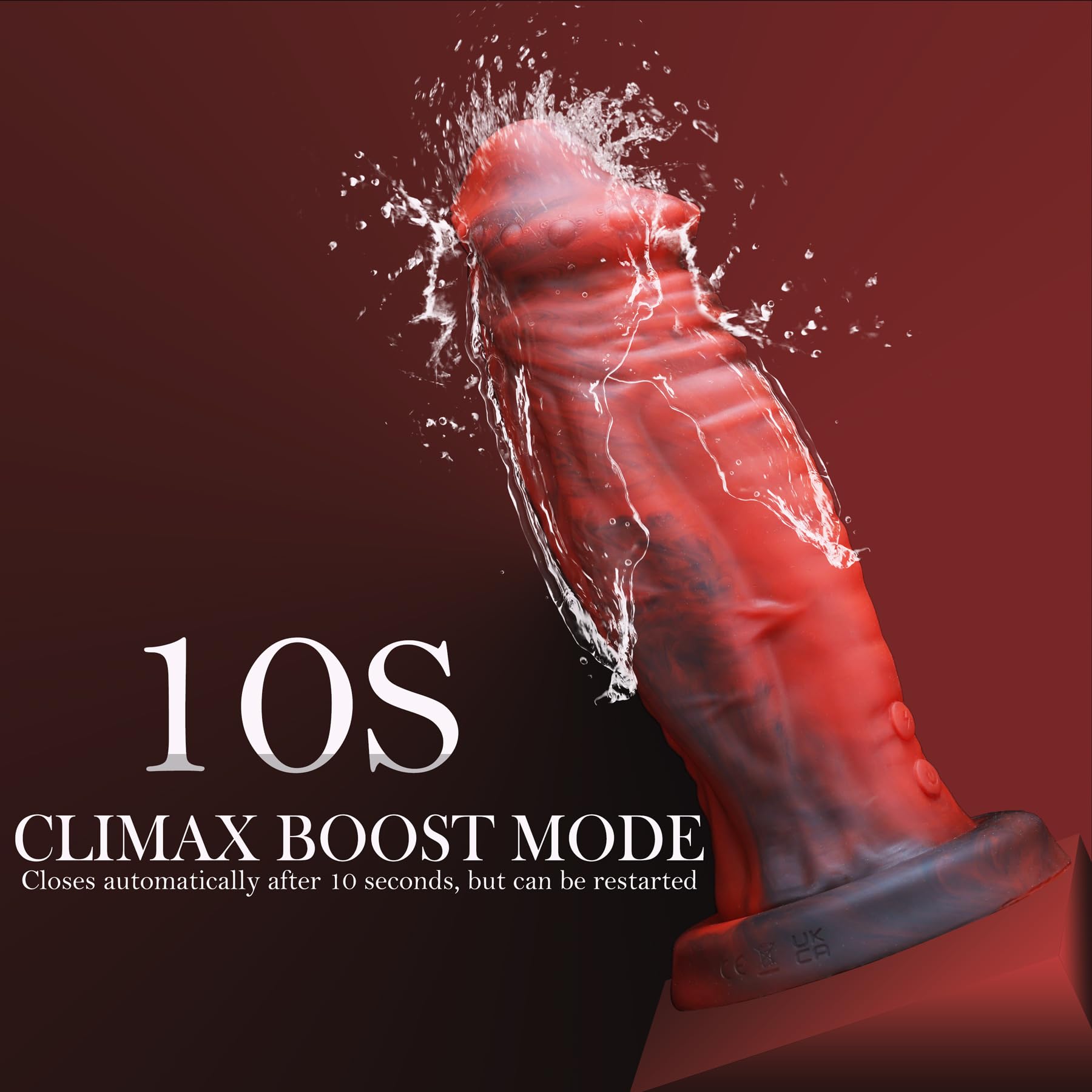 Amazon.com: 8.7'' Long & 8.5'' Girth Thick Vibrating Dildo,Big Realistic Dildo  Vibrator with 8 Vibration Modes & One-Key Orgasm,Sex Toys for Women G-spot  Clitoris Male Anal Prostate Stimulation,Strong Suction Cup : Health