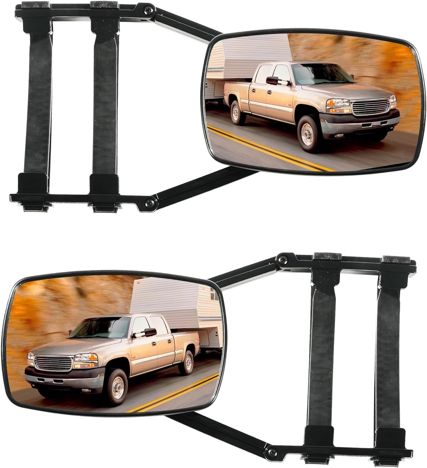 2 pezzi Specchi per roulotte, auto, roulotte, specchietto per caravan, specchietto universale, specchietto per roulotte universale, specchietto esterno per roulotte, specchio per roulotte per tutti i