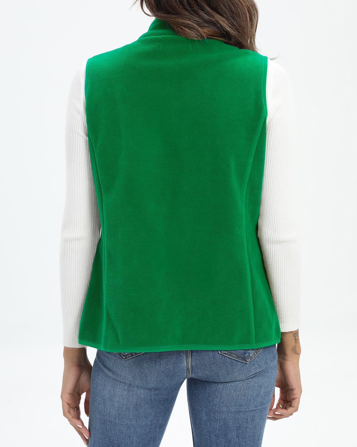 Xeoxarel Women's Fleece Vest with 6 Pockets (XS-2XL) - Image 4