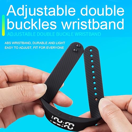 Miniatura 2 de findtime Rastreador de actividad física sin teléfono inteligente, sin Bluetooth, sin aplicación, carga USB, podómetro, deportivo, reloj de pulsera