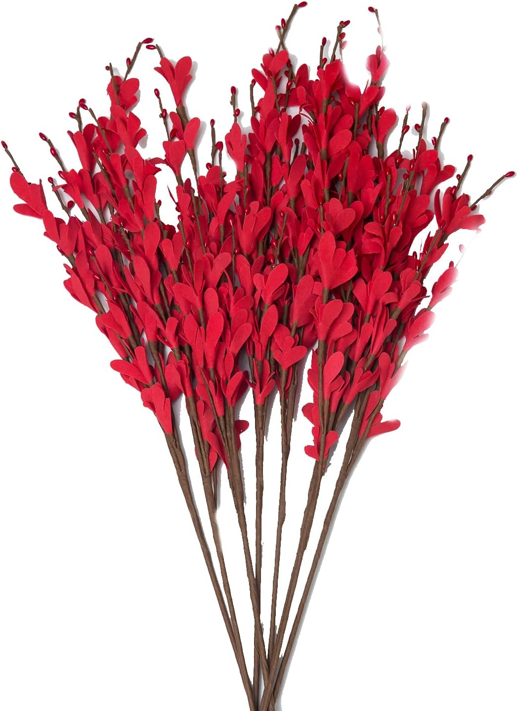 UiiziC Artificial Flowers Jasmine 8 PCS 31"/80cm Faux