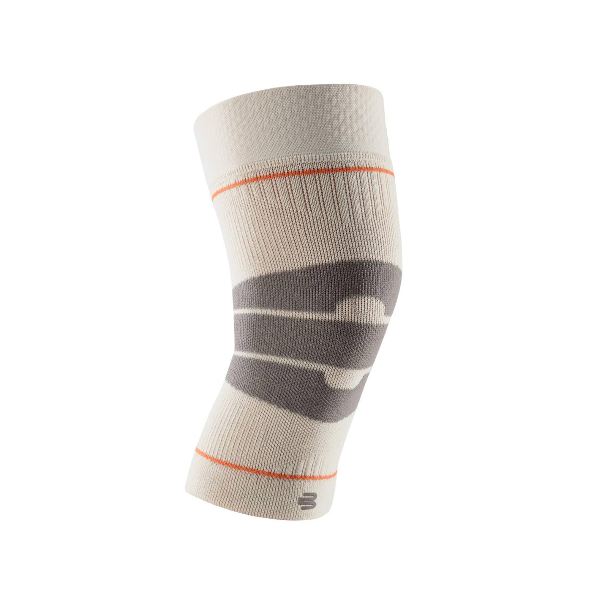 BAUERFEIND Knie Sleeve zum Wandern „Outdoor Compression Knee Support“, 1 Unisex Kniebandage zur Wanderausrüstung, Rechts & Links tragbar, Wanderbandage mit Merino Wolle