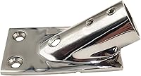 KEEHUI Heavy Duty Boat Hand Rail Fitting - 30° Angle 7/8" Tube 316 Stainless Steel Marine Deck Hardware