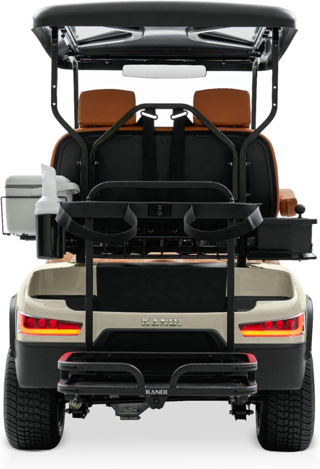Kandi America Goat 2P Electric Golf Cart with 5,000W Motor, 48V Lithium Battery, Yoke Steering, Advanced Suspension, and Hydraulic Brakes – Eco-Friendly & Powerful for On-Road and Off-Road Adventures