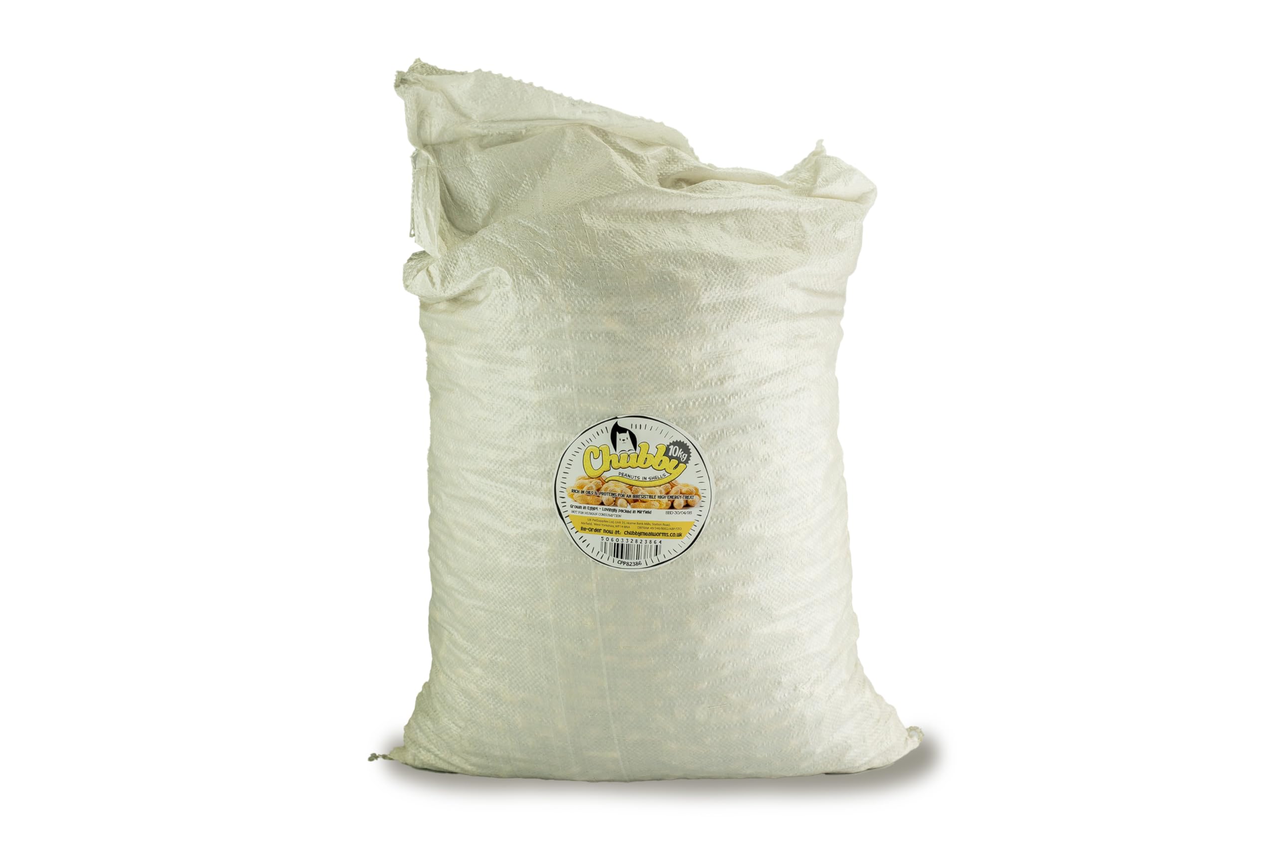 Chubby Peanuts in Shells (10 kg), Monkey Nuts For Squirrels, All Natural Premium Peanut Squirrel Food, Peanuts in Shells For Squirrels