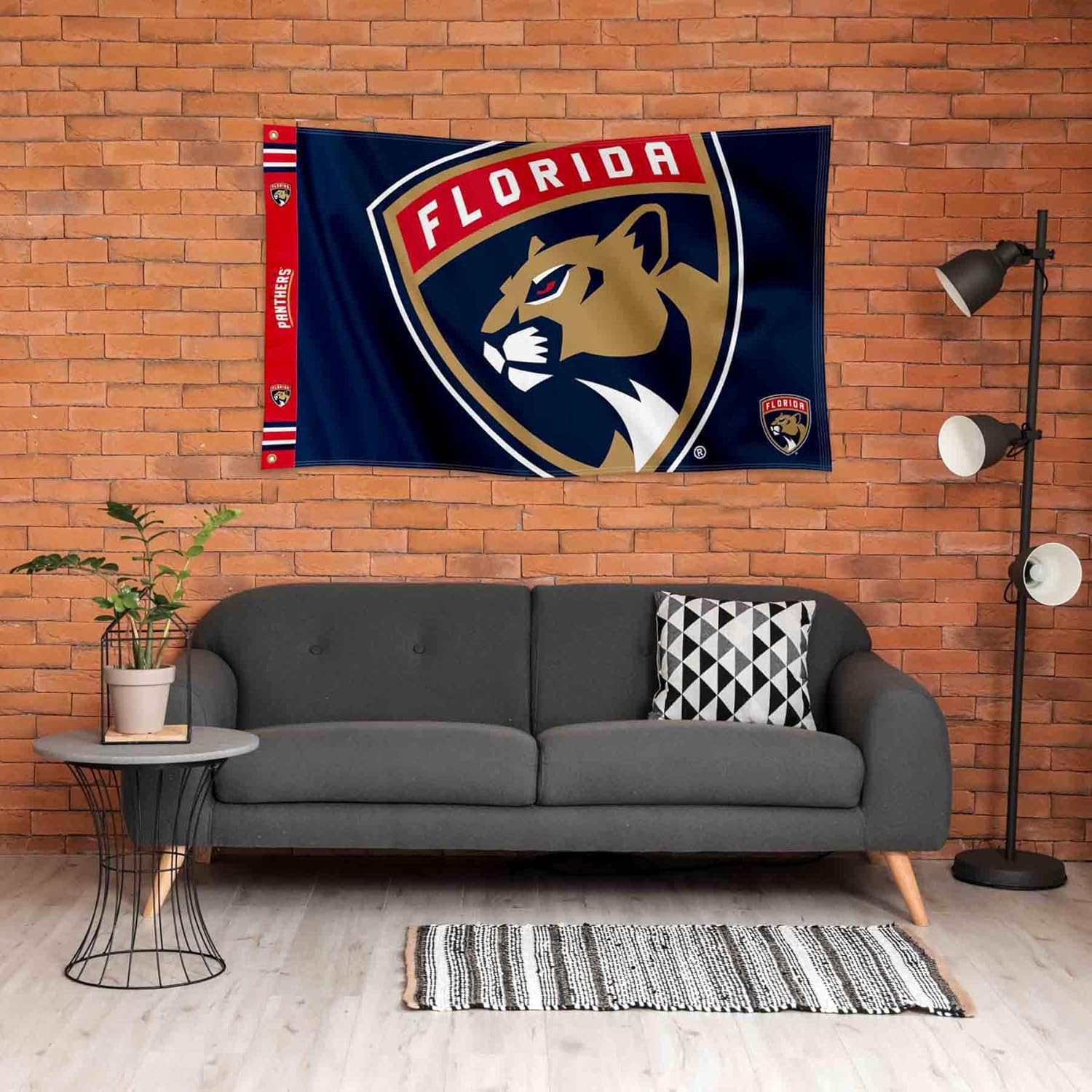 Florida Panthers Printed Header 3x5 Premium Banner Flag - Image 4
