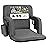 Sportneer Stadium Seats for Bleachers, Bleacher Chairs with Back and Cushion Bleacher Seats with Back Support Padded Stadium Chair with Armrests 6 Reclining Positions for Sport Events Camping Beaches