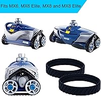 Vista 3 de ATIE Pool Cleaners R0526100 - Neumático de repuesto para MX8 Elite, MX6 Elite, MX8, Mx6, limpiador de piscina R0526100 (paquete de 2)