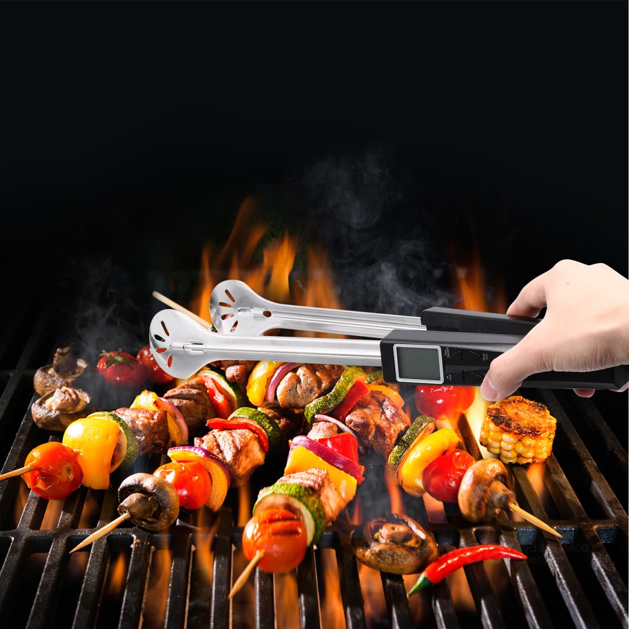 Grillthermometer 1 Satz aus Abs mit Präzisionssonde für Fleisch