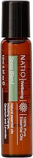 Natio Australia Wellbeing Pure Essential Oil Blend Roll-On - Stress 10ml - Orange Peel, Geranium, Lavender, Patchouli, Yla...