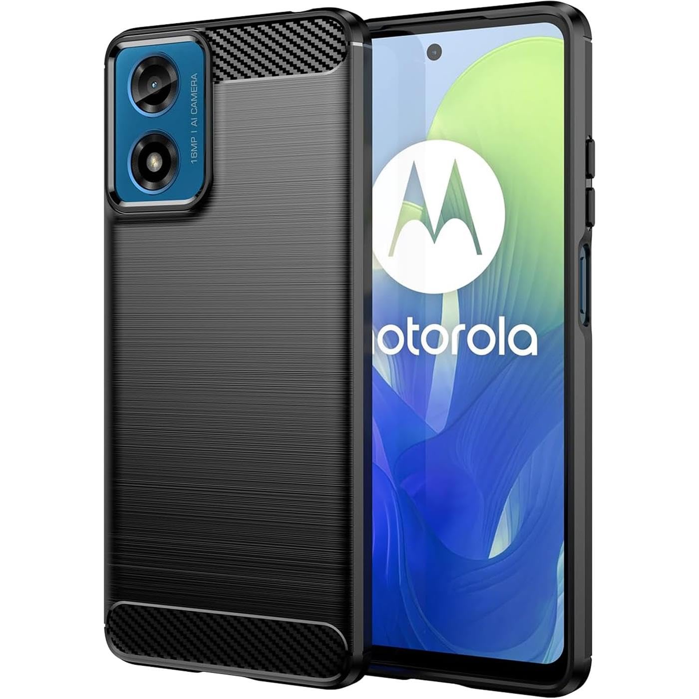 Verco Protective Case for Motorola Moto G04 G24, Robust Soft Mobile Phone Case for Motorola G04
