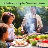 Newbob Universal Weatherproof Grill Cover, 420D Oxford, 80 x 66 x 110 cm - 5