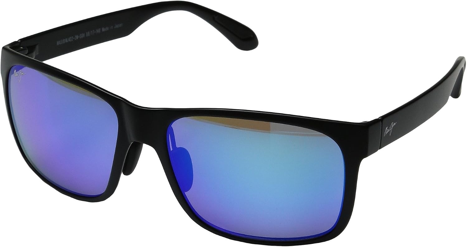 Maui Jim Polarized Men's and Women's Red Sands Rectangular Sunglasses