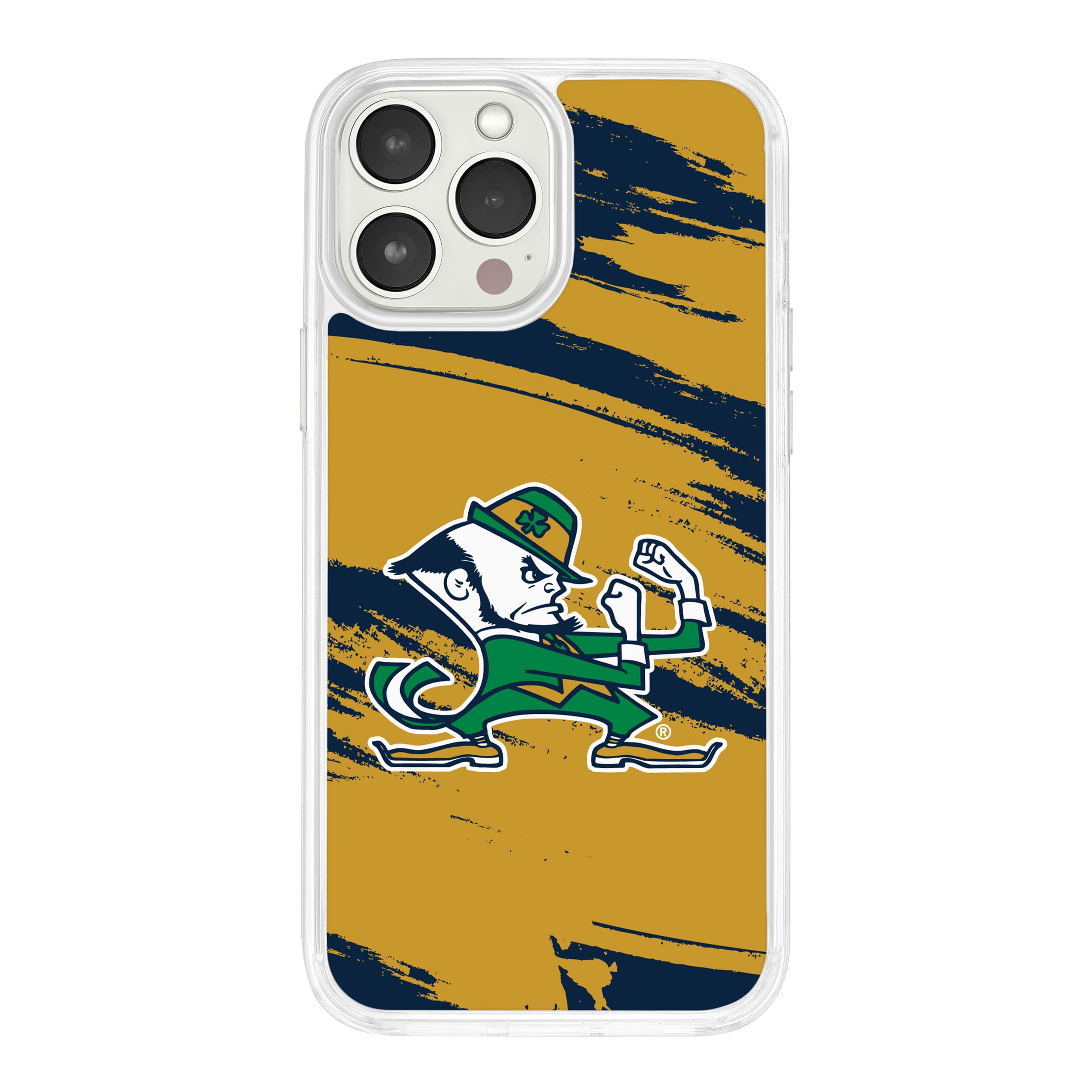 Affinity Bands Notre Dame Fighting Irish HD Phone Case Compatible with MagSafe Apple iPhone 14 (Paint)