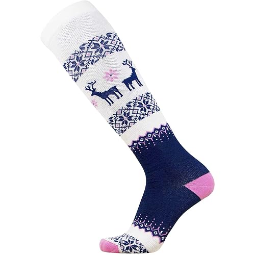 Pure Athlete Warm Wool Ski Socks Winter – Women Skiing Merino Snowboard Pack Men