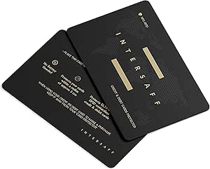 Carte Blocco RFID Confezione Da 6 – Protezione Per Passaporto, Carte Di Credito E Debito NFC