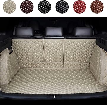 Amazon Co Jp カスタム 車の トランクマット スバル Xv 19 21 耳は底板で覆われており 側壁の突き出た部分は台形です に適用 全天候型 防水 車のトランクマットラゲッジマット 専用 贅沢 Xpe レザー ラゲッジマット 車 バイク