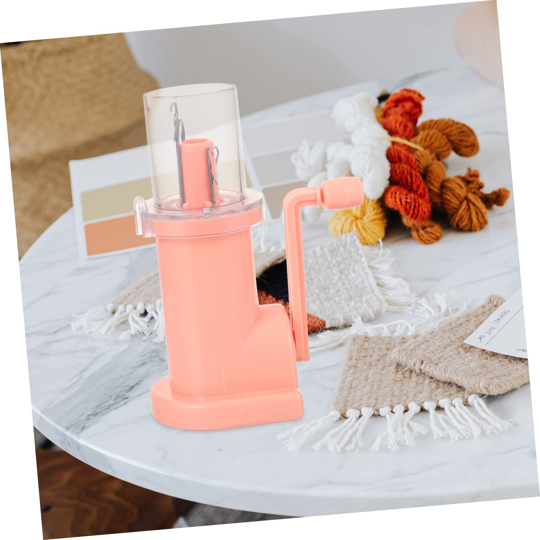 ERINGOGO Hand-Operated Knitting Mill Spool Winder Weave Tool Perfect for DIY Projects Craft Making and Imagination Development