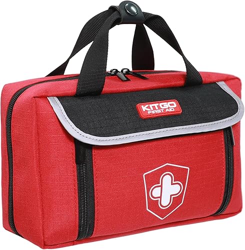 Kit de primeros auxilios  Kit de trauma médico de emergencia compacto impermeable para el hogar, viajes, camping, senderismo, vehículo, lugar de