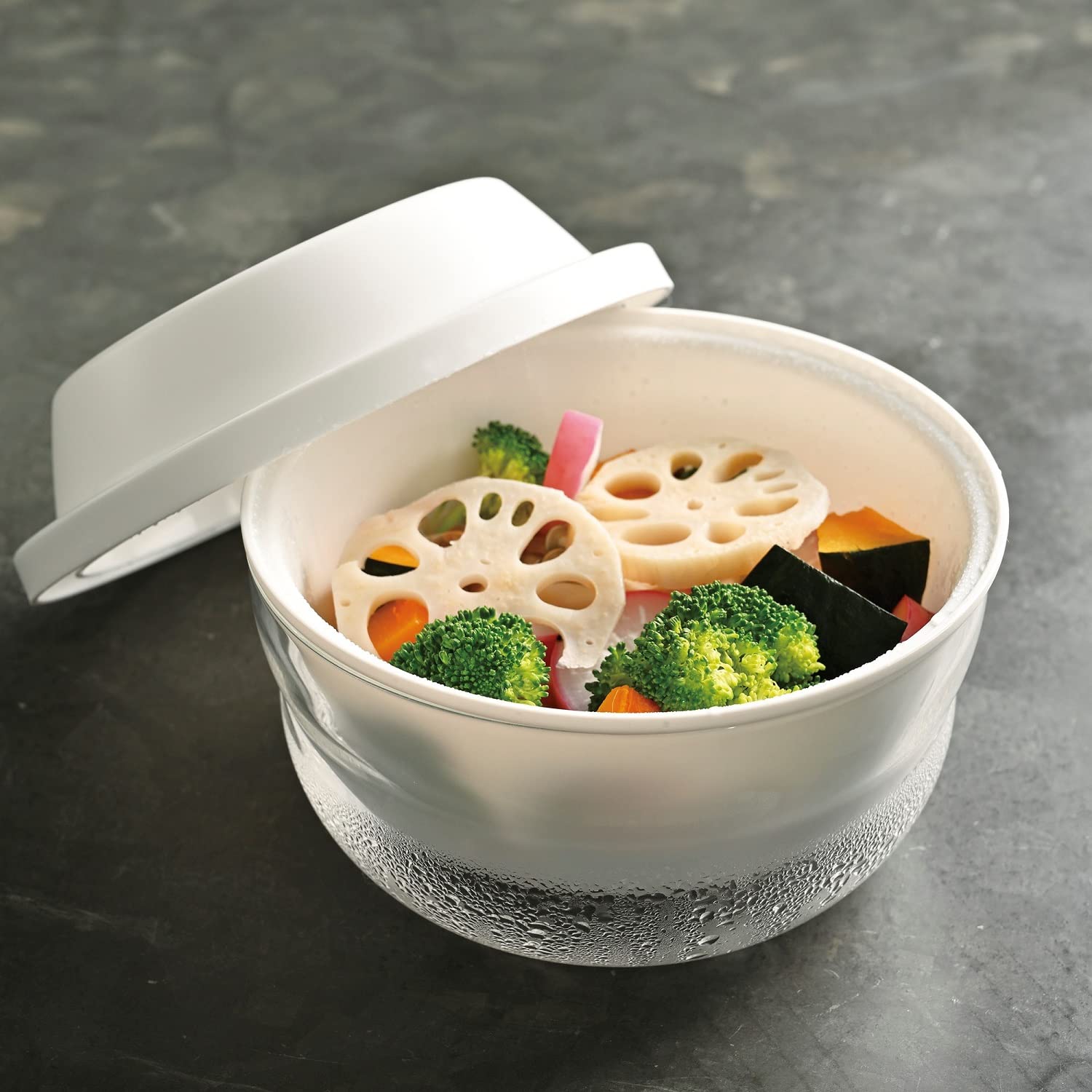 Hario Microwave Steamer - Cook Rice Easily -6 Hario Microwave Steamer - Cook Rice Easily -6